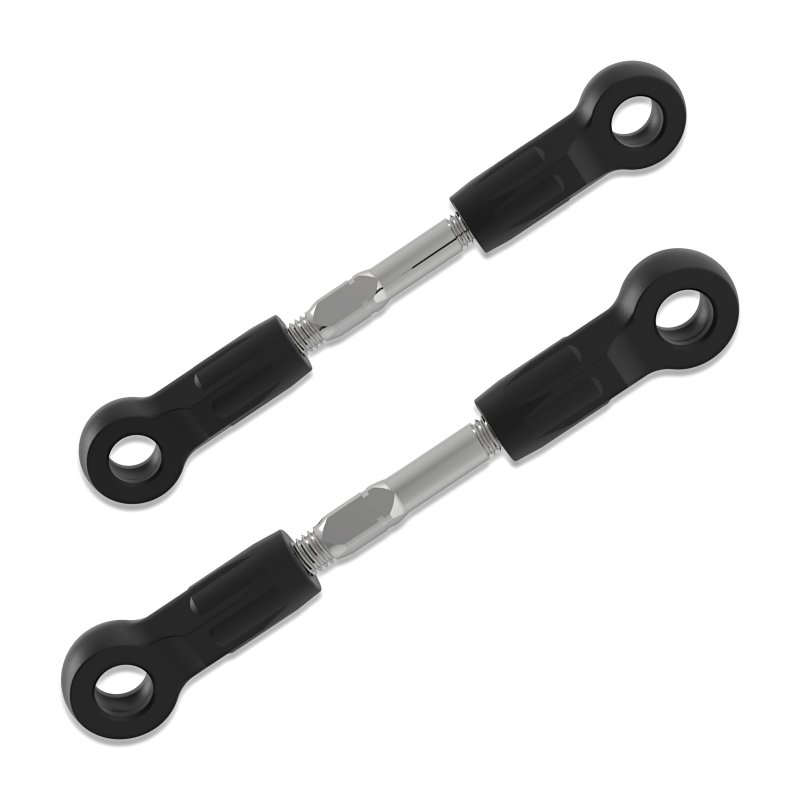 3RACING Auper D6 Ball End & Steel Turnbuckle Set - SAK-D6807D