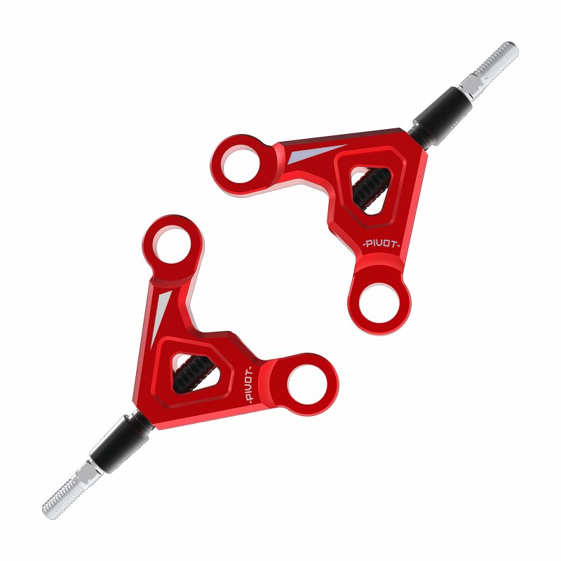 3RACING Auper D6 Aluminium Rear Upper Arm RED - SAK-D6823/RE