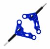 3RACING Auper D6 Aluminium Front Upper Arm Blue - SAK-D6822/BU