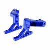 3RACING Auper D6 Aluminum Rear Bulkhead Cover Blue - SAK-D6808B/BU