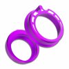 3RACING Auper D6 Aluminium Diff. Bearing Housing Belt Purple - SAK-D6808C/PU