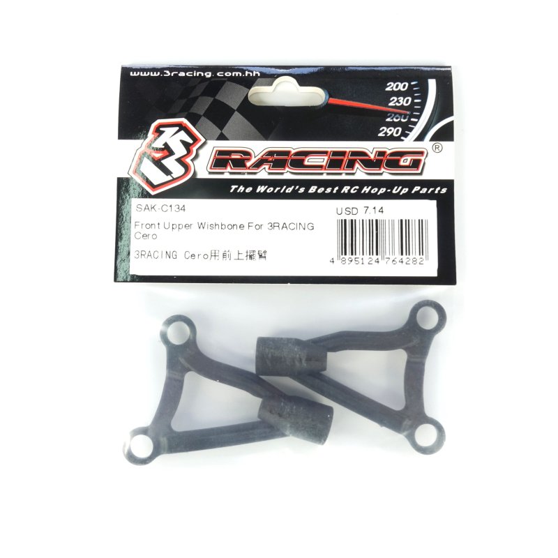 3RACING Cero Front Upper Wishbone - SAK-C134
