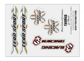 3RACING Cero Sport Decal - SAK-CS167