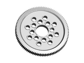 3RACING F109 Hop-Up Option 98T Gear - F109-10