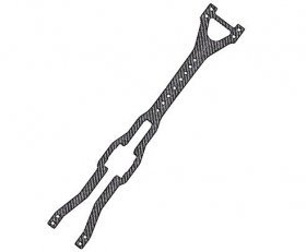 3RACING Advance S64GA Graphite Upper Deck - SAK-AS616