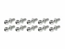 3RACING Sakura D3 CS SPORT Ball Stud Steel 4.8mm Ball Stud L=6 (10 pcs) - 3RAC-BS4806S