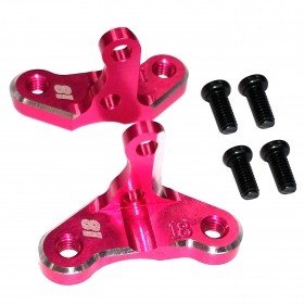 3RACING Sakura D4 Aluminum Castor Mount 18 degree - SAK-D4817A