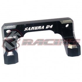 3RACING Sakura D4 Rear Battery Holder(Black) - SAK-D4844/BK