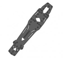 3Racing D5MR Fiber Main Chassis 3Racing D5MR Fiber Main Chassis