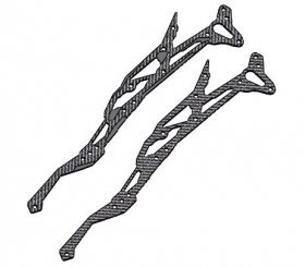 3Racing D5MR Graphite Side-By-Side Upper Deck 3Racing D5MR Graphite Side-By-Side Upper Deck