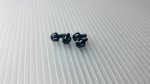 3RACING Sakura D5 AL One Piece Wheel Nuts (Black) - SAK-D5657/BL