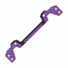 3RACING SAKURA D6 Carbon Graphite Rear Body Post Plate Purple Colour - SAK-D644GA/PU