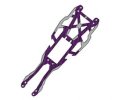 3RACING KIT-SAKURA D6 Carbon Graphite Red Color Upper Deck - SAK-D616GA/RE 3RACING KIT-SAKURA D6 Carbon Graphite Red Color Upper Deck - SAK-D616GA/RE