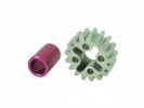 3RACING Sakura FF Aluminum Gear 08 pitch 17T - SAK-F28