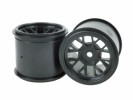 3RACING Sakura FGX Rear Wheel Set For Rubber - FGX-121