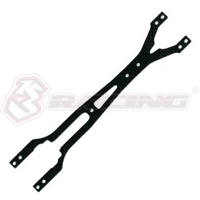 3Racing Sakura M4 Pro Graphite Upper Deck - SAK-M4P10