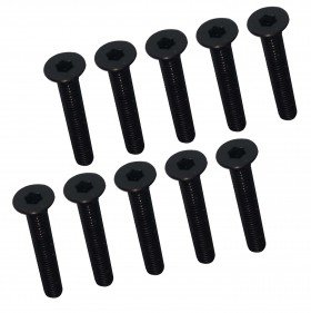 3RACING Sakura Zero M3 x 20 Flat Head Hex Socket (10pcs) - TS-SFS320