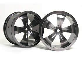 HPI Savage 25 Chassis Aluminum 5 Spoke Rim (1 Pairs) For HPI Savage 21 - 3Racing HSA-022A/T2
