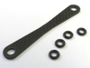 Kyosho FW05-R /FW05RR /V One RRR /V One S /V One SII /V One SIII /V One RRR Evo Front Graphite Body Post Plate - 3Racing FW05-027