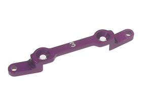 Kyosho Mini-Z AWD Rear Toe In_Out Linkage 3 Degree - Purple Color - 3RACING AWD-09/3