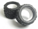Kyosho Mini-Z Monster Rubber Tire (1 Pairs) - 3RACING MZM-016