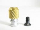 3RACING Antenna Post (3mm Screw Hole) - Gold - 3RAC-AP001/GO