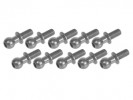 3RACING 4.8MM Ball Stud L=10 ( 10pcs) - 3RAC-BS4810/TI