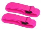 3RACING Short Battery Straps (20cm) - Fluorescent Pink - 3RAC-BB03/FP