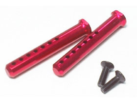 3RACING Aluminium Body Post 40mm - Red - 3RAC-BP40/RE