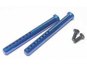 3RACING Aluminium Body Post 60mm - Blue - 3RAC-BP60/BU