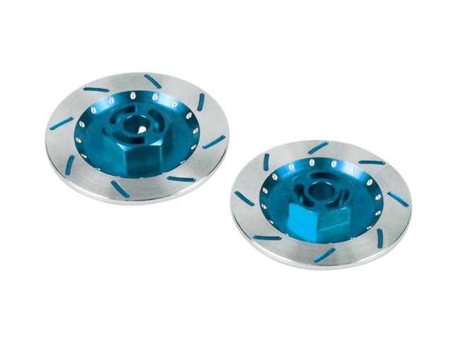 3RACING Realistic Front Brake Disk For 3RAC-AD12/V2 - Light Blue - 3RAC-AD12/V2A/LB