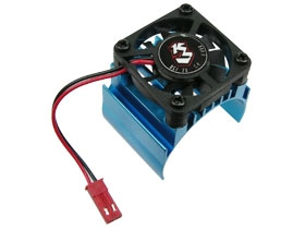 3RACING Motor Heat Sink W/ Fan For 540 Motor (High Finger) - Light Blue - 3RAC-MHS004/LB