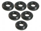 3RACING Aluminium Shock Tower Shim (6pcs) - Black - 3RAC-WFS820/BL