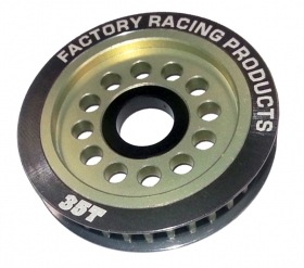 3RACING Aluminum Differential Pulley Gear T35 - 3RAC-3PY/35