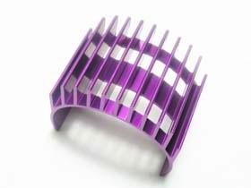 3RACING Motor Heat Sink For 540 Motor (High Finger) - Purple - 3RAC-MHS001/PU