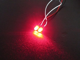 3RACING 3mm Flash LED Light - Red - 3RAC-FLD03/RE
