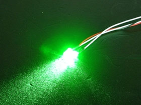 3RACING 5mm Normal LED Light - Green - 3RAC-NLD05/GR