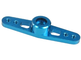 3RACING 3.0 mm Aluminium Double Servo Arm For Ko Propo/Sanwa - Light Blue - 3RAC-HKD30/LB