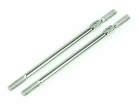 3RACING 64 Titanium 3mm Turnbuckle - 62mm (2 Pcs) - 3RAC-TR362