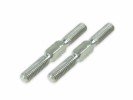 3RACING 64 Titanium 3mm Turnbuckle - 25mm (2 Pcs) - 3RAC-TR325 3RACING 64 Titanium 3mm Turnbuckle - 25mm (2 Pcs) - 3RAC-TR325