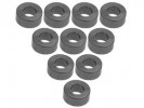 3RACING Aluminium M3 Flat Washer 2.5mm (10 Pcs) - Titanium - 3RAC-WF325/TI