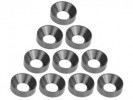 3RACING Aluminium M4 Countersink Washer (10 Pcs) - Titanium - 3RAC-WC4/TI 3RACING Aluminium M4 Countersink Washer (10 Pcs) - Titanium - 3RAC-WC4/TI