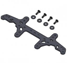 Tamiya Mini 4WD Carbon Wide Rear Multi Roller Plate - 3RACING M4WD-13_SG