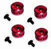 Tamiya Mini 4WD Aluminum Shaft Stopper -Red - 3RACING M4WD-38/RE