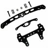 Tamiya Mini 4WD Carbon Wide Front Swing Roller Plate - 3RACING M4WD-50/WO