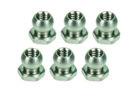 Tamiya TA05 TA05-R 64 TI 4.75mm Ball Connector Set ( 6 pcs ) - 3RACING TA05-07/S