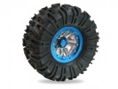 Team Losi 8IGHT 2.2 Inch Crawler Tyre Set - Mesh ( 4pcs) - Light Blue - 3Racing WH-28/LB