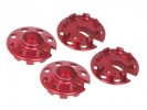 Team XRAY NT1 Aluminium Damper Spring Buttom - Red Color - 3RACING XN1-49/RE