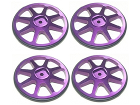 3RACING Setup Wheels (4 Pcs) - Purple - ST-001/PU4
