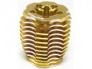 Traxxas Revo 12 Fin Engine Heatsink - Gold Color - 3RACING RE-021/G